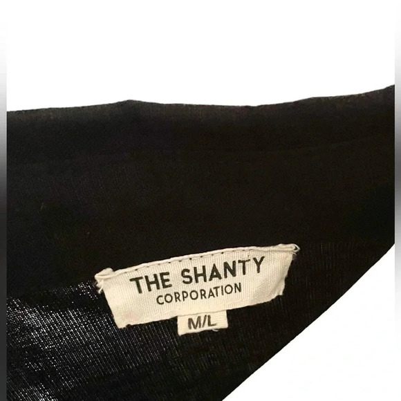 NEW The Shanty Corporation Linen Midi Lagenlook Dress - Picture 2 of 3